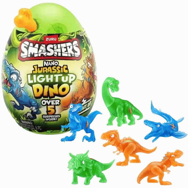 Ovo de Páscoa Smashers Dinossauro Mega Jurassic Lightup Sort - Fun